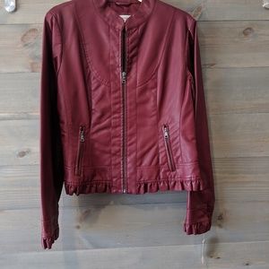Dress Barn leather jacket